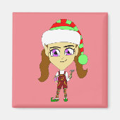 chibi elf magneet (Voorkant)
