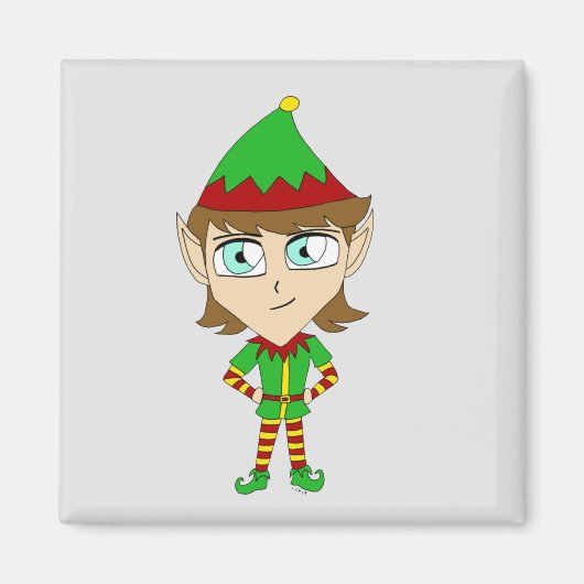 chibi elf magnet (Voorkant)