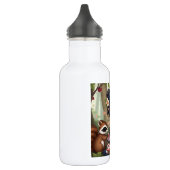 Chibi Fee Die Bramen Eet Met Bosvrienden Waterfles (Links)