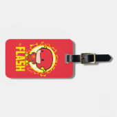 Chibi Flash met elektriciteit Bagagelabel (Voorkant horizontaal)