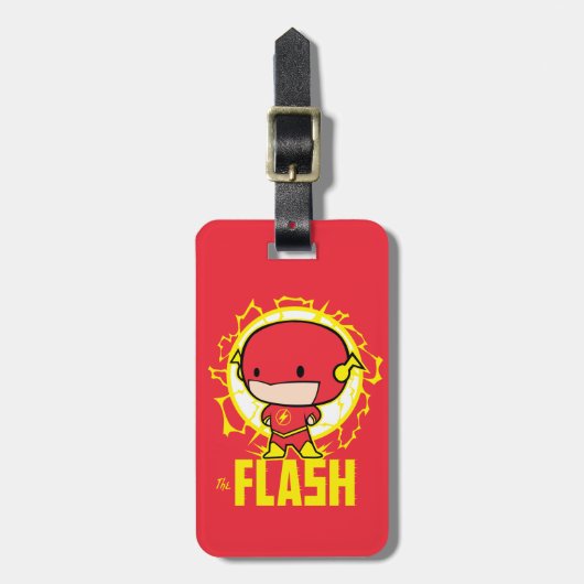 Chibi Flash met elektriciteit Bagagelabel (Voorkant verticaal)