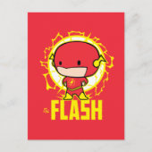 Chibi Flash met elektriciteit Briefkaart (Voorkant)
