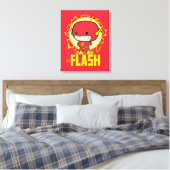 Chibi Flash met elektriciteit Canvas Afdruk (Insitu (Slaapkamer))