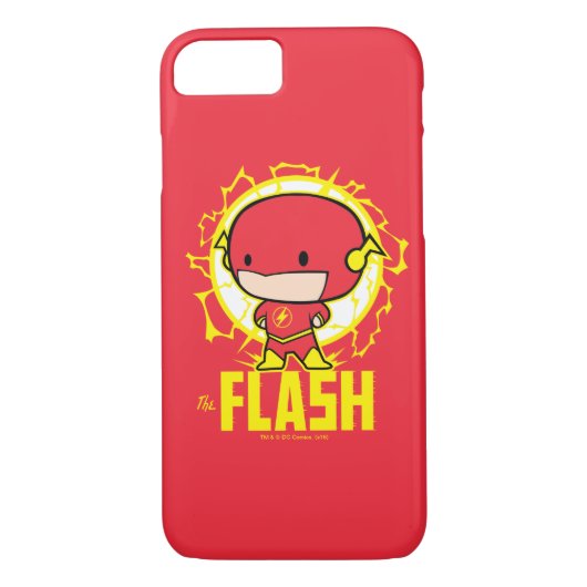 Chibi Flash met elektriciteit Case-Mate iPhone Case (Achterkant)