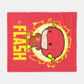 Chibi Flash met elektriciteit Fleece Deken (Voorkant (Horizontaal))