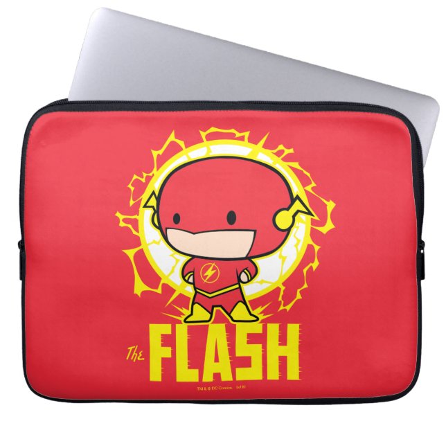 Chibi Flash met elektriciteit Laptop Sleeve (Voorkant)