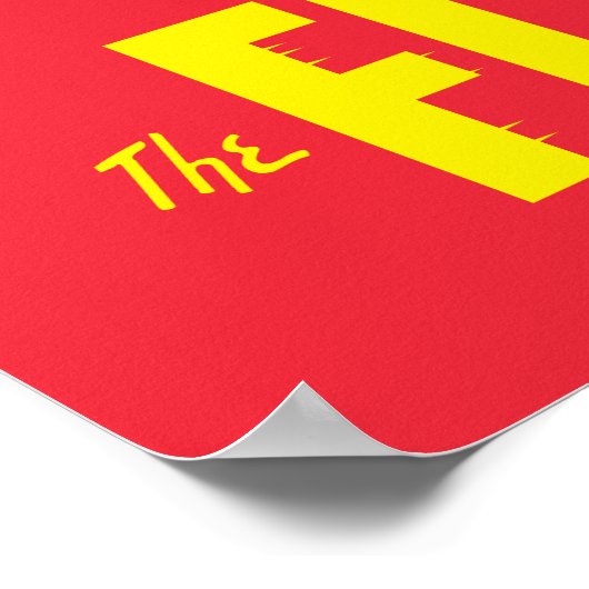 Chibi Flash met elektriciteit Poster (Hoek)