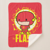 Chibi Flash met elektriciteit Sherpa Deken (Voorkant)