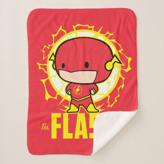 Chibi Flash met elektriciteit Sherpa Deken (Voorkant)