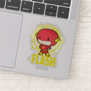 Chibi Flash met elektriciteit Sticker
