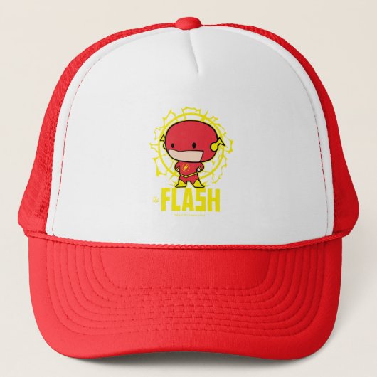 Chibi Flash met elektriciteit Trucker Pet (Voorkant)
