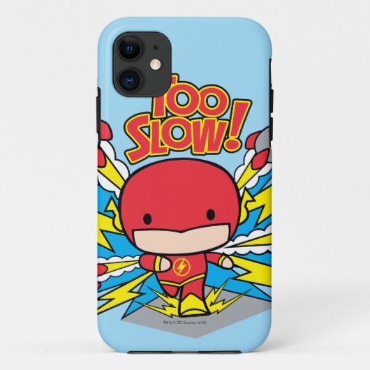 Chibi Flash Outrunning Rocks Case-Mate iPhone Case (Achterkant)