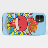 Chibi Flash Outrunning Rocks Case-Mate iPhone Case (Achterkant (horizontaal))