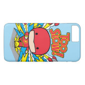 Chibi Flash Outrunning Rocks Case-Mate iPhone Case (Achterkant (Horizontaal))