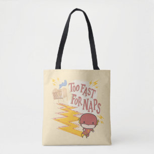 Chibi Flash Te snel voor kranen Tote Bag