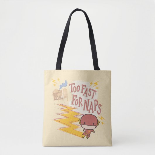 Chibi Flash | Te snel voor kranen Tote Bag (Voorkant)