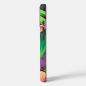 Chibi Forest Pixie bij zonsondergang - Emerald Win Case-Mate iPhone Case (Achterkant / Links)