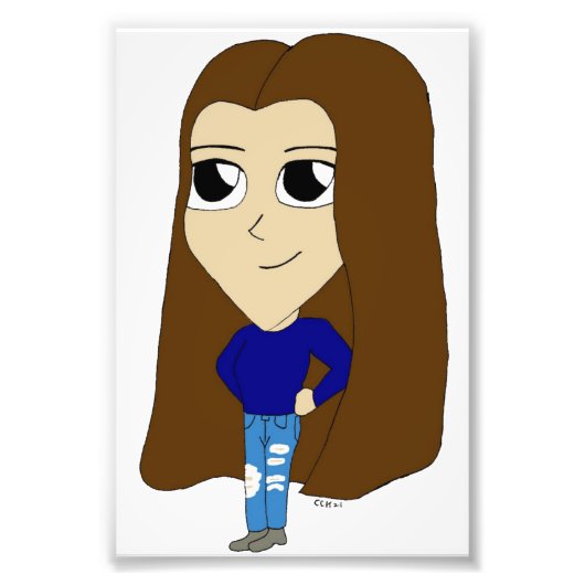 chibi foto afdruk (Voorkant)
