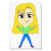 chibi foto afdruk (Voorkant)