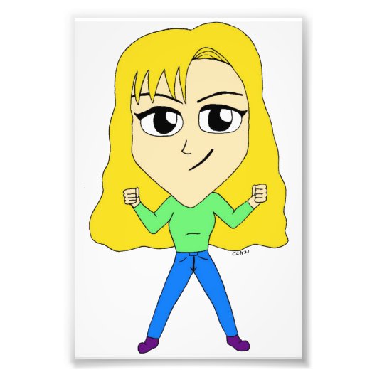 chibi foto afdruk (Voorkant)