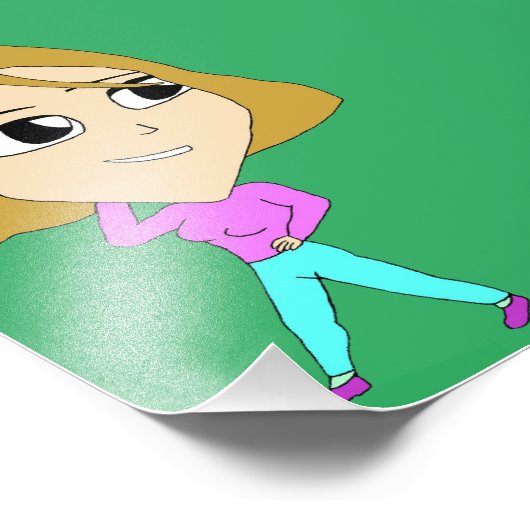 chibi foto afdruk (Hoek)