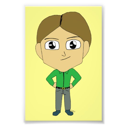 chibi foto afdruk (Voorkant)