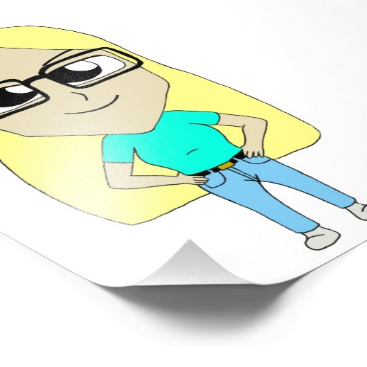 chibi foto afdruk (Hoek)