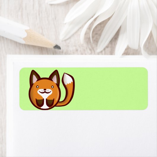 Chibi Fox Etiket (Insitu)