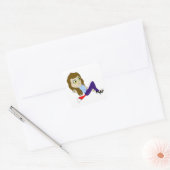 chibi foxy girl sticker (Envelop)