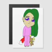 chibi foxy-meisje (Voorkant / Achterkant)