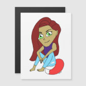 chibi foxy-meisje (Voorkant / Achterkant)