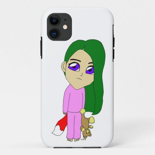 chibi foxy-meisje Case-Mate iPhone case (Achterkant)