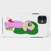 chibi foxy-meisje Case-Mate iPhone case (Achterkant (horizontaal))