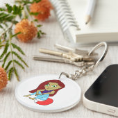 chibi foxy-meisje sleutelhanger (Voorkant Rechts)