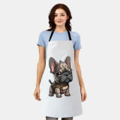 Chibi Franse buldog Schort (Gedragen)