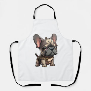 Chibi Franse buldog Schort