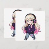 Chibi Funny Menu (Voorkant / Achterkant)