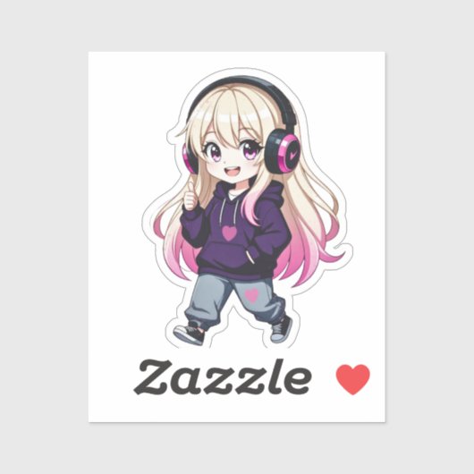Chibi Funny Sticker (Vel)