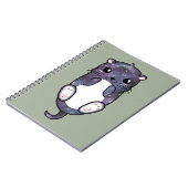 Chibi Galaxy Otter Notitieboek (Linkerzijde)