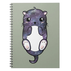 Chibi Galaxy Otter Notitieboek