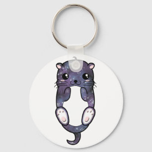 Chibi Galaxy Otter Sleutelhanger