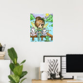 Chibi Girl Fairy Poster (Thuiskantoor)