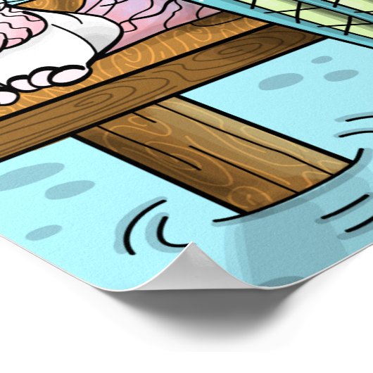 Chibi Girl Fairy Poster (Hoek)