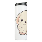 Chibi Golden Retriever Puppy Thermosbeker (Gedraaid links)