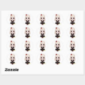 Chibi gothic loli ronde sticker (Vel)