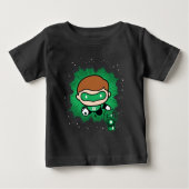Chibi Green Lantern vliegt door de ruimte (Voorkant)
