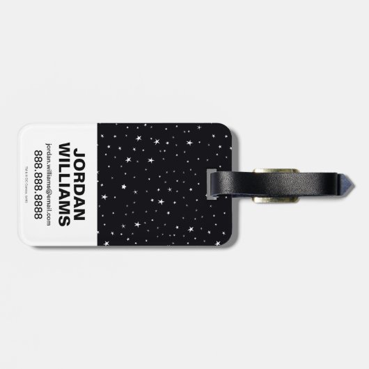 Chibi Green Lantern vliegt door de ruimte Bagagelabel (Achterkant horizontaal)