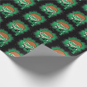 Chibi Green Lantern vliegt door de ruimte Cadeaupapier (Hoek)