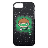 Chibi Green Lantern vliegt door de ruimte Case-Mate iPhone Case (Achterkant)