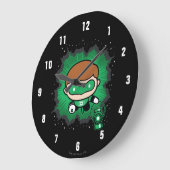 Chibi Green Lantern vliegt door de ruimte Grote Klok (Hoek)